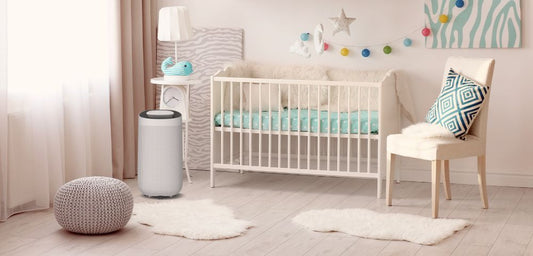 L'importance de l'air pur dans les chambres de bébé.